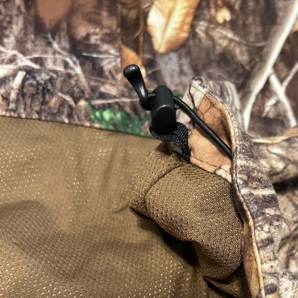 RealTree Scent Factor Camo Mens Large Full Zip Jacket - Picture 12 of 14